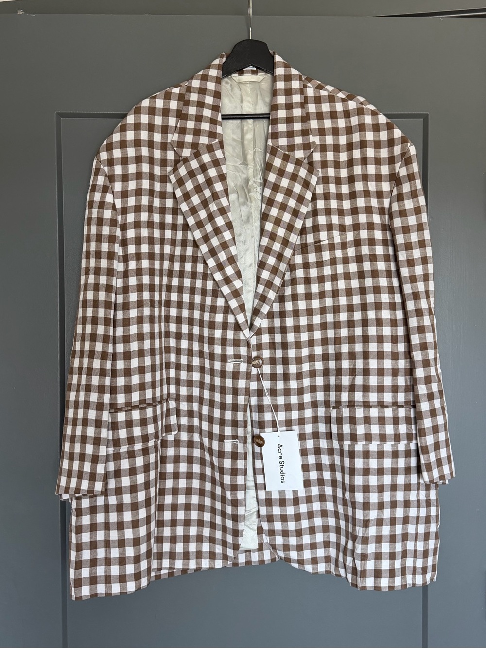 NWT Acne Studios Oversized Blazer, EU 34